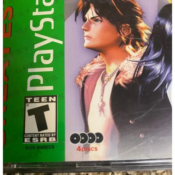 Playstation Final Fantasy VII and V - missing VI disc - READ
